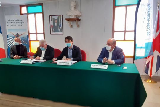 Signature du contrat de DSP des ports de Pornic