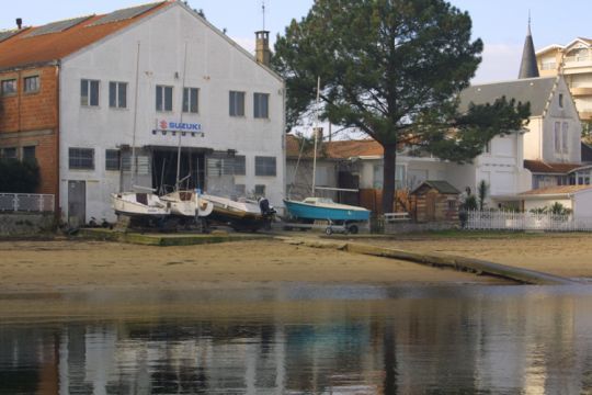 Les entreprises nautiques sont nombreuses sur le bassin d'Arcachon