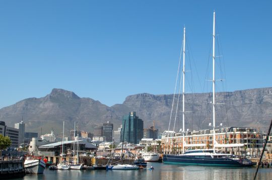 Le port de Cape Town