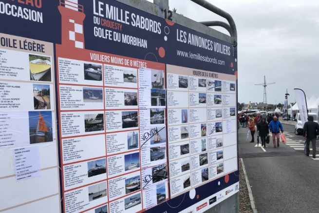 Liste des bateaux à vendre au Mille Sabords 2019