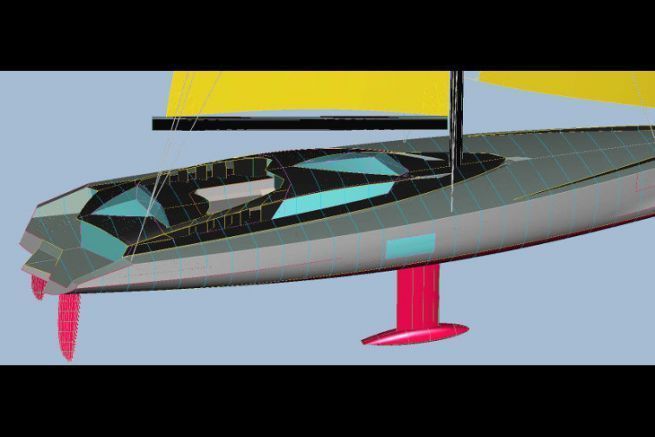 Sdsee-Charter-Yacht-Projekt entworfen vom Schiffbauingenieur Luc Bouvet