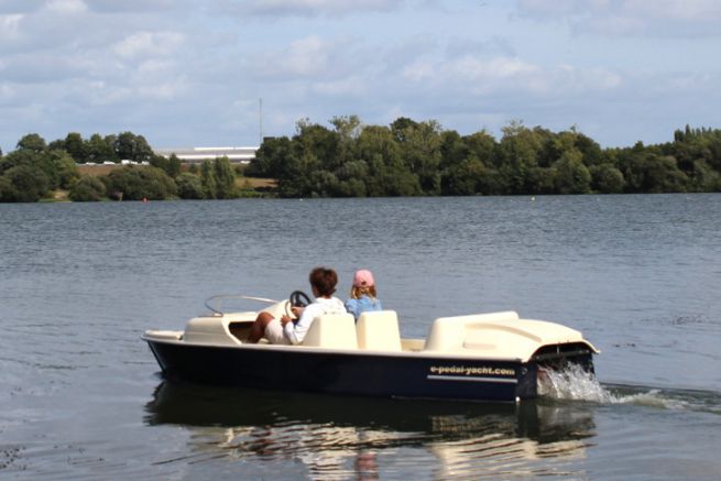 E-Pedal Yacht, ein elektrisch untersttztes Tretboot