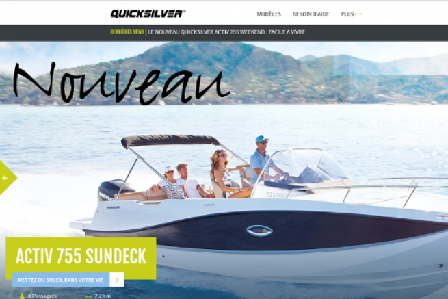 Neue Quicksilver-Website