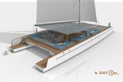 Neuer Katamaran Day One, gebaut von TechniYachts Pinta