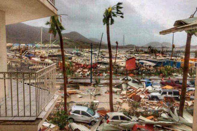 Saint-Martin nach dem Wirbelsturm Irma