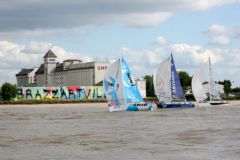 Start des Solitaire du Figaro 2015