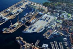 Arbeitsprojekt bei La Ciotat Shipyards