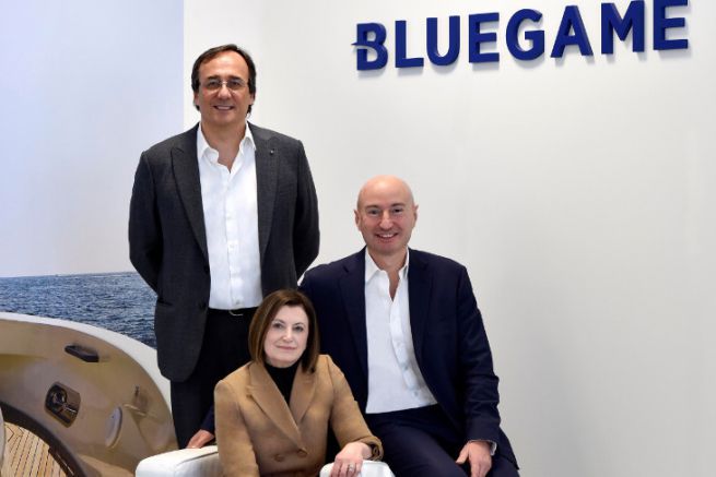 Carla Demaria mit Massimo Perotti und Ferruccio Rossi