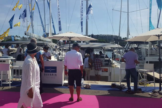Diskreter Auftritt auf der Canneser Bootsmesse fr Bavaria Yachts