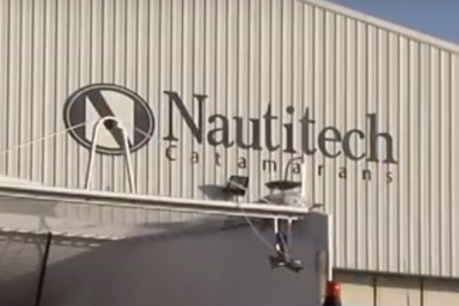 Eingang zur Nautitech-Werft