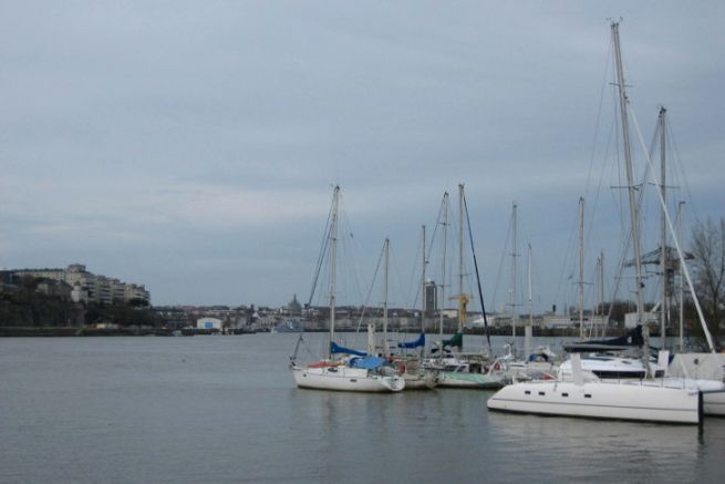 Yachthafen in Nantes