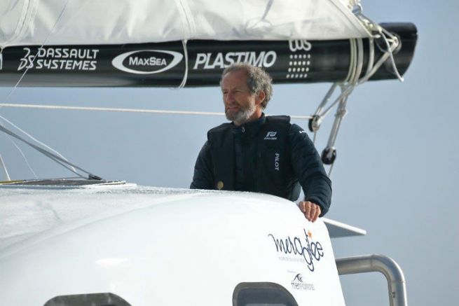 Michel Desjoyeaux an der Spitze der von Mer Forte entworfenen Z2015