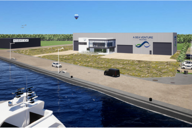Die Werft A Sea Venture Collective wird in Canet-en-Roussillon einen Neubau errichten