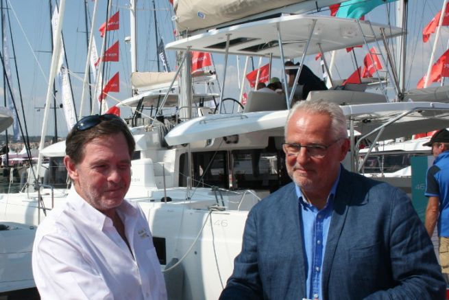 Loic Bonnet und Didier Stoessel, Grnder und neuer Gesellschafter von Dream Yacht Charter