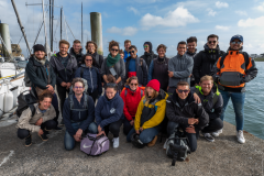 Abschlussjahrgang des Bachelor of Pro Nautik und Berufe der Freizeitschifffahrt in Lorient