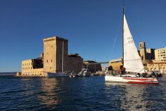 Ein sch�nes Winterlicht am Ausgang des Alten Hafens