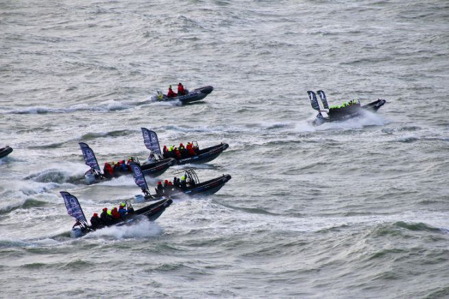 Start der Transat Jacques Vabre 2017