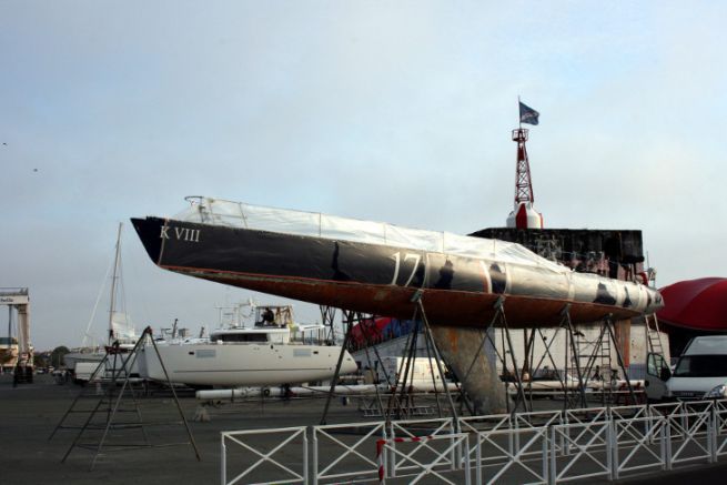 Kriter VIII hat es auf dem nautischen Plateau von La Rochelle wieder eingebaut