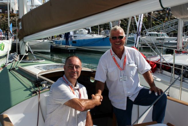 Patrick Bergeat und Antoine Carmichael starten den Relaunch der kleinen Pabouk-Segelbootmodelle