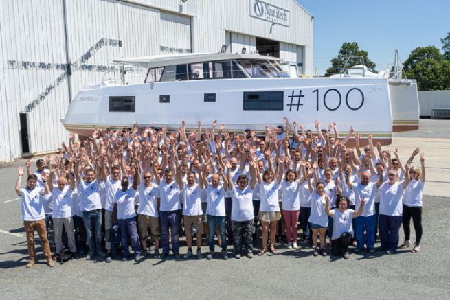 Nautitech Catamarans feiert seinen 100. Nautitech 46