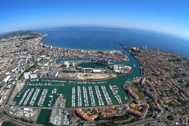 Luftaufnahme von Les Sables d'Olonne