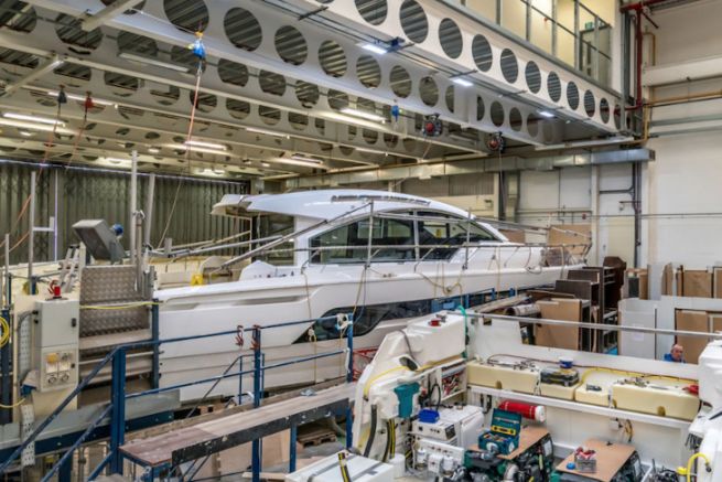 Fairline Yachts Fabrik in Oundle