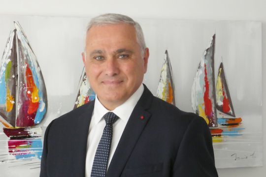 Serge Pallares, Prsident des franzsischen Verbands der Marinas und Hfen von Amerika