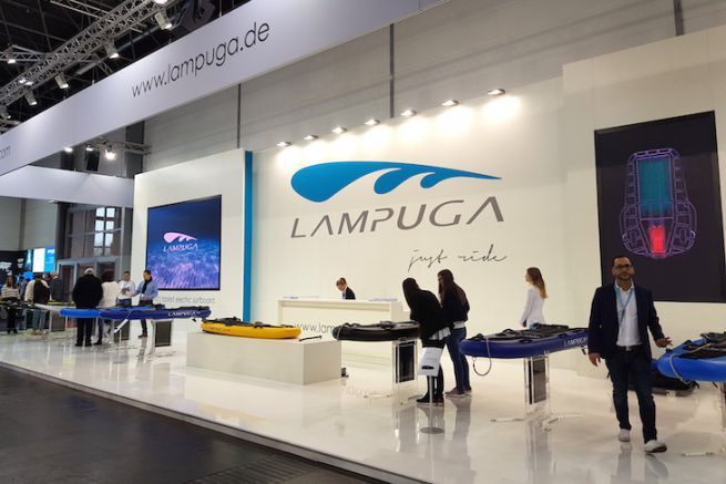 Lampuga-Stand auf der Boot Dsseldorf